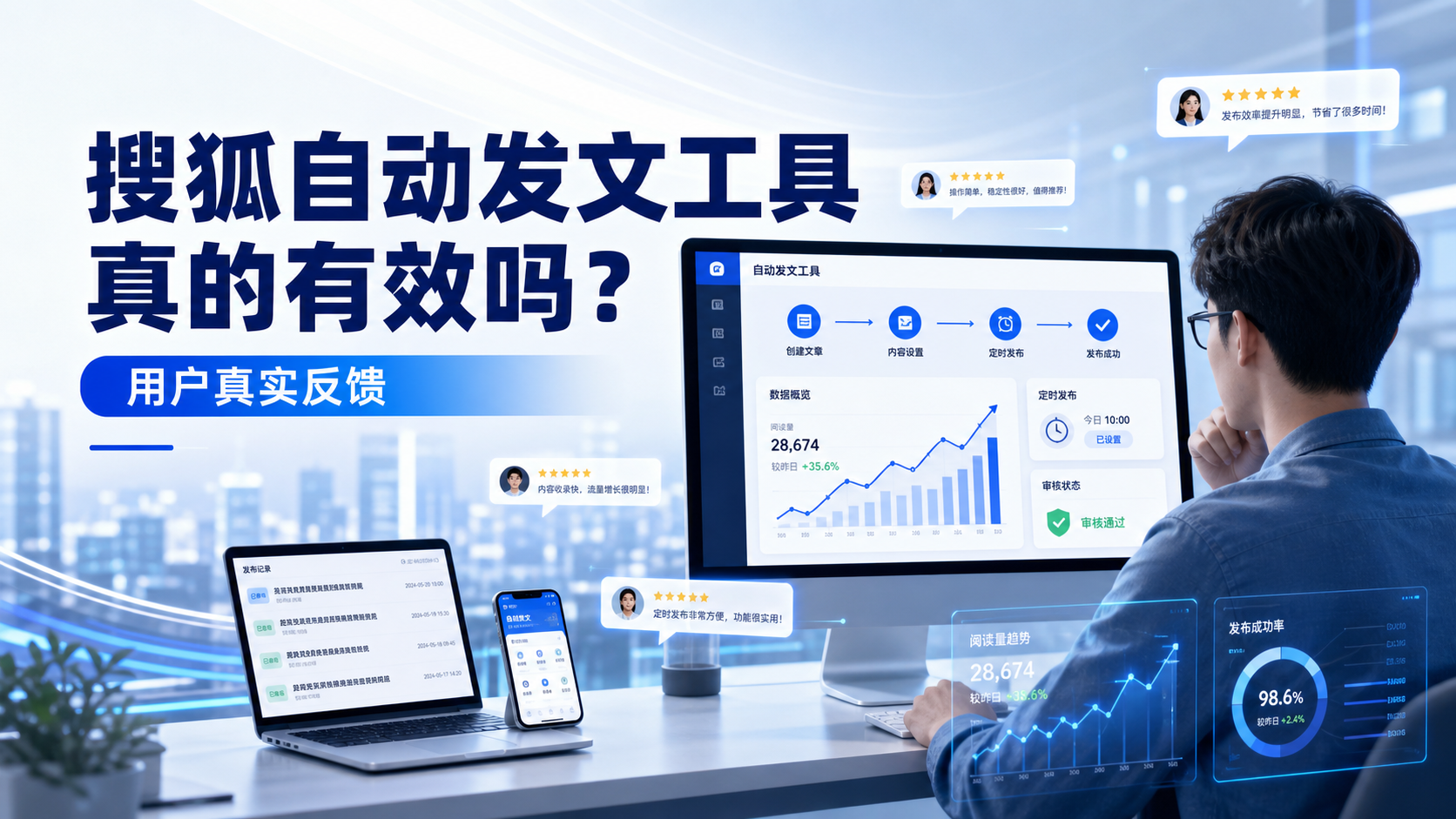 搜狐自动发文工具真的有效吗?贺州用户的真实反馈